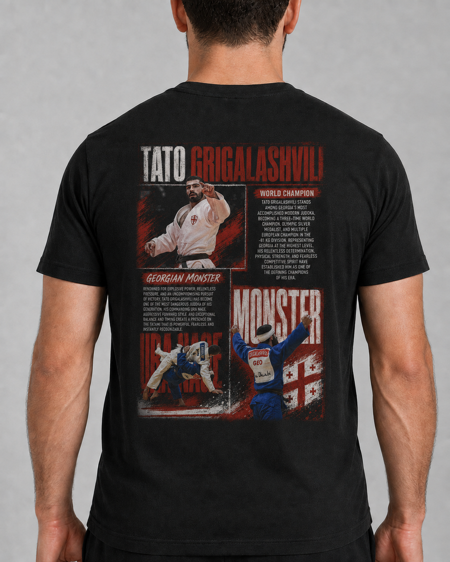 Tato Grigalashvili T-Shirt — worn on a model