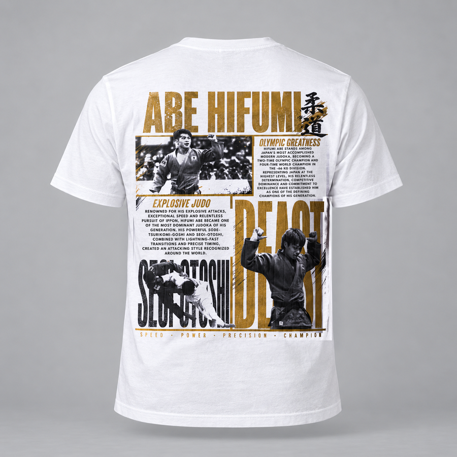 Hifumi Abe T-Shirt — shirt back