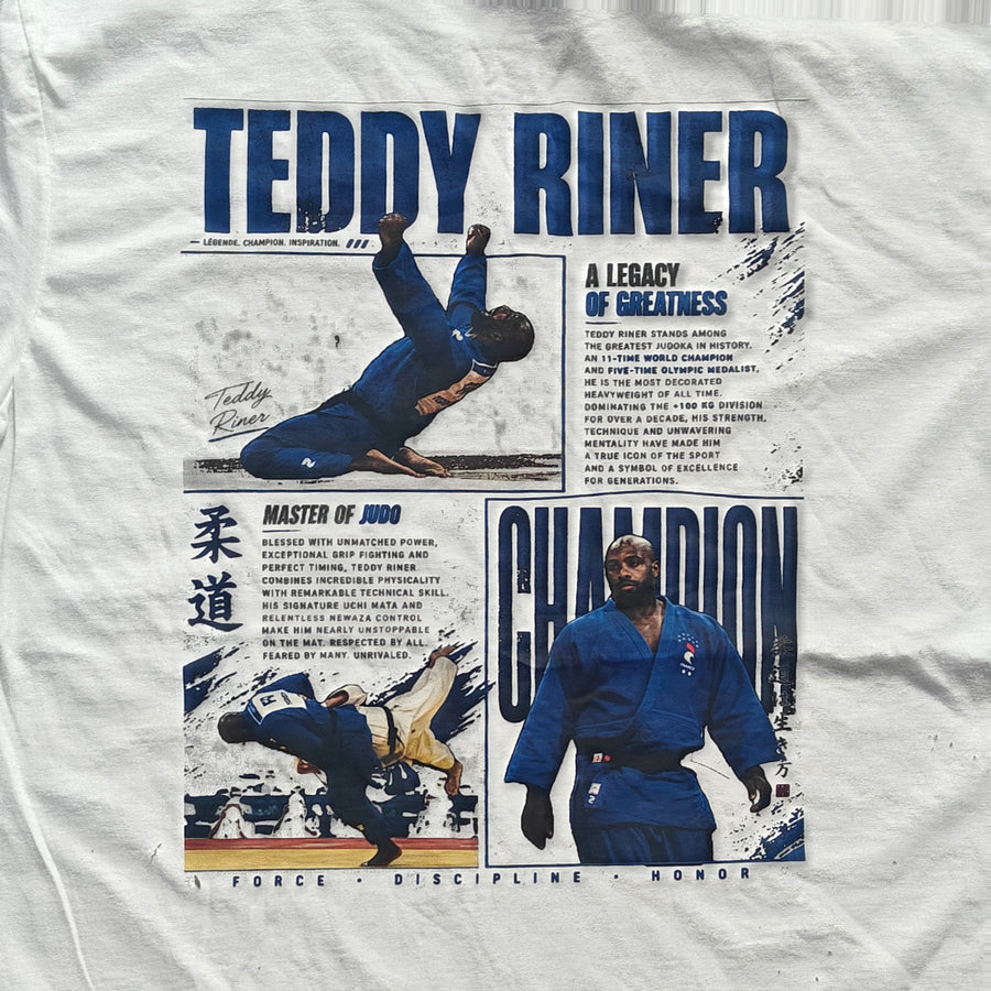 Teddy Riner T-Shirt — design close-up