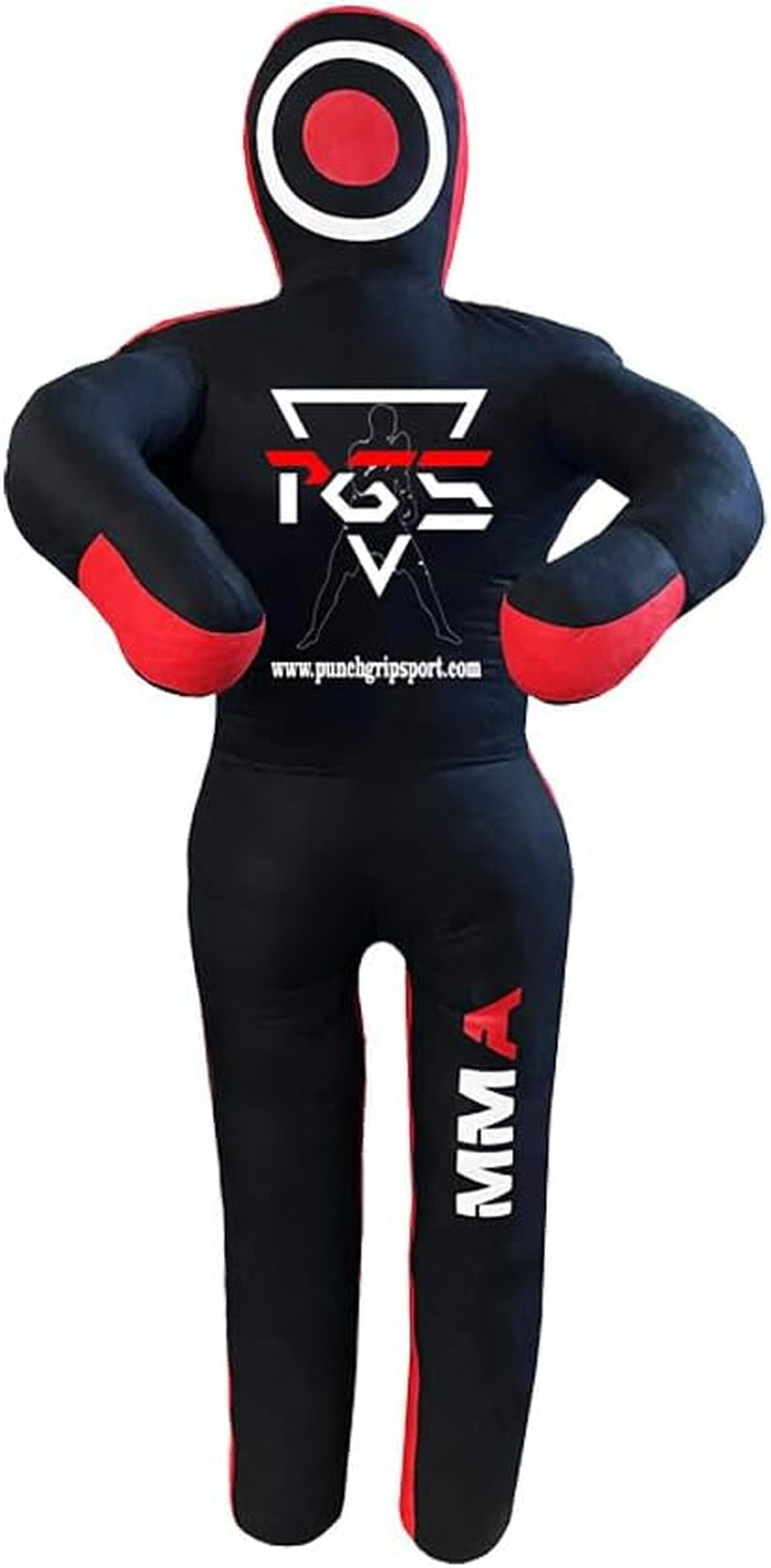 MMA Grappling Dummy Brazilian JIU Jitsu BJJ Punching Bag for Self Defense Wrestling Judo Karate Boxing Throwing Submission Standing Position - UNFILLED