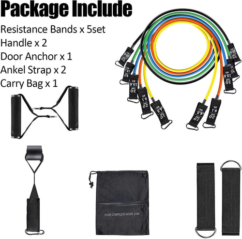 Judo Resistance Bands Set – 5 Levels for Uchi Komi, Strength & Conditioning