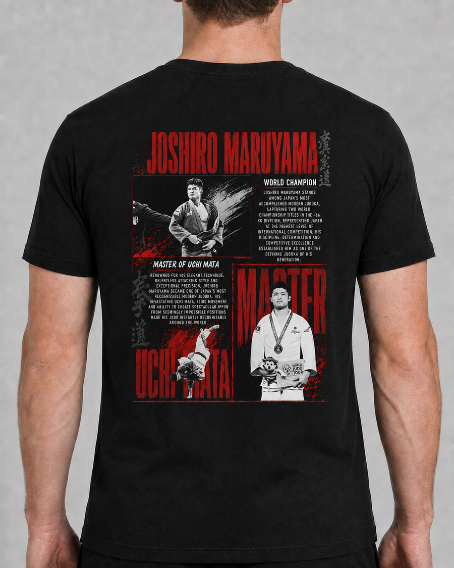 Joshiro Maruyama T-Shirt — worn on a model