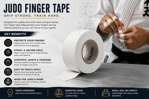 1/2/3 Roll White Athletic Finger Tape for Judo